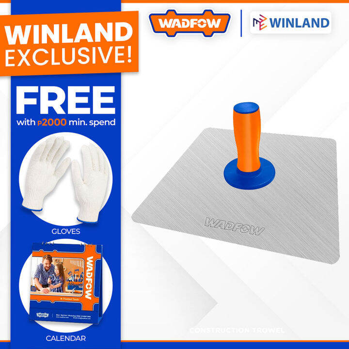WADFOW by Winland Aluminum Plastering Hawk Construction Trowel 300 x