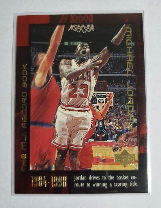 Michael Jordan THE MJ Record Book NBA CARD | Lazada PH