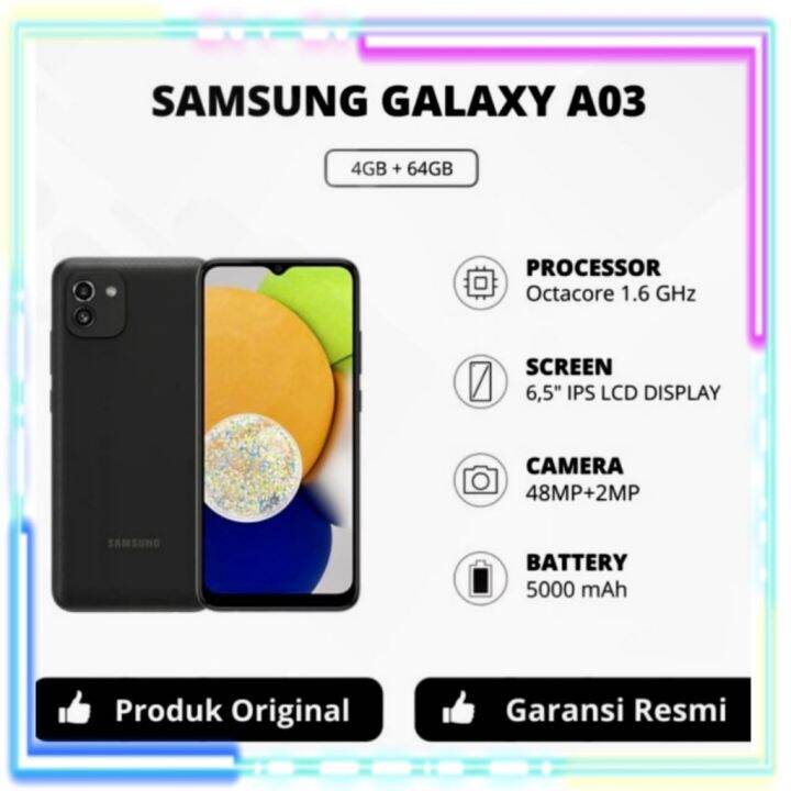 samsung galaxy a03 ram 4 64