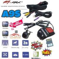 M-MAX A9S กล้องบันทึก หน้าและหลัง DVR ใช้งานน่วมกับ จอแอนดรอย์ คุณภาพ แถมฟรี SD Card