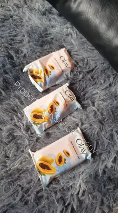 Original Olay Skin Whitening Soap W Papaya Or Rose And Milk 60g X 3pcs