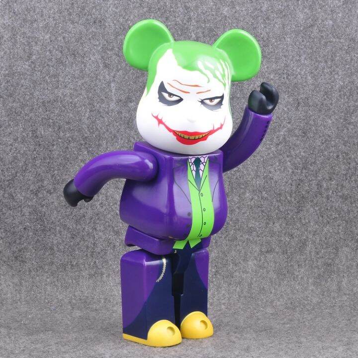 Bearbrick Bearbrick Violent Bear Joker Batman Figurine Garage Kits Toy ...