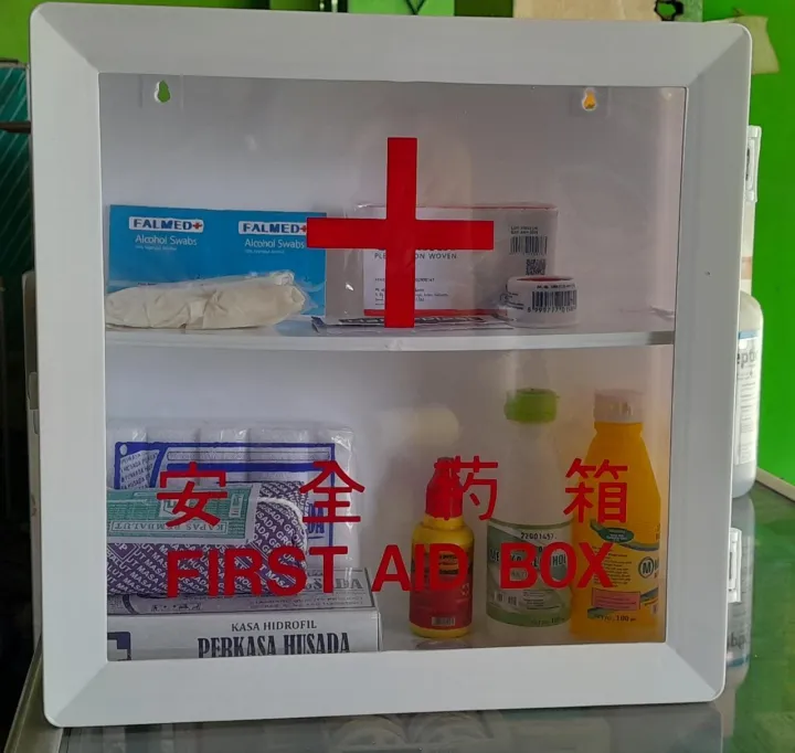 kotak p3k dinding plus isi | Lazada Indonesia