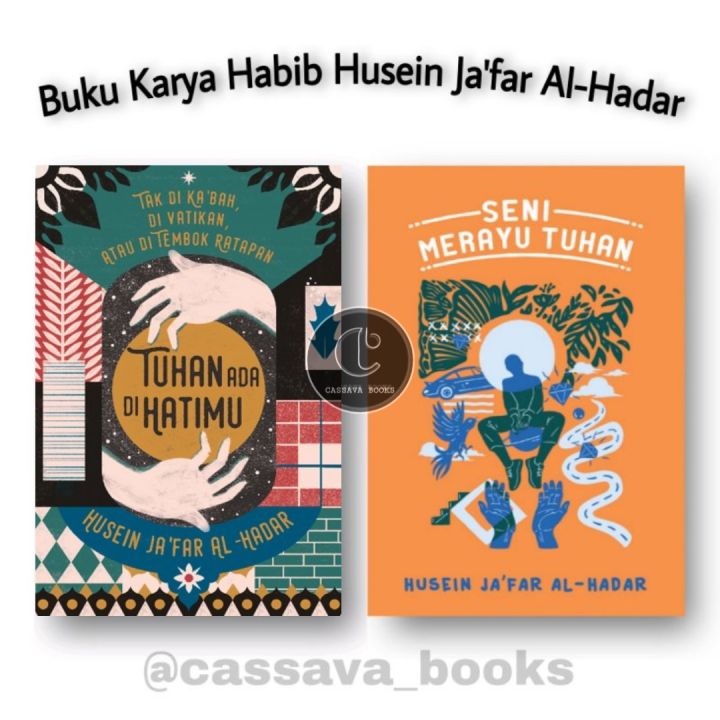 Paket 2 Buku Karya Habib Husein Ja'far Al-Hadar - Tuhan Ada Di Hatimu ...