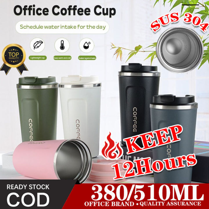 380/510ML 304 Stainless Steel Coffee Mugs Tumbler