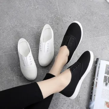 White canvas shoes on sale women