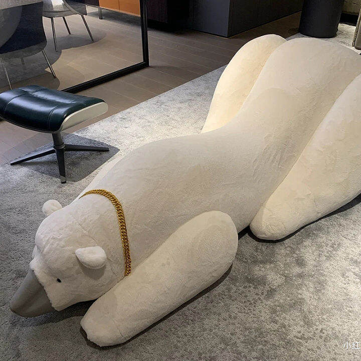 Edra Polar Bear Lazy Sofa Designer Creative Strange Shape Italian Style