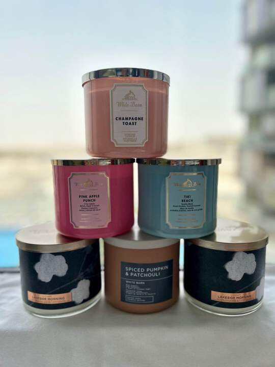 White Barn Bath & Body Works 3Wick Candle Lazada PH