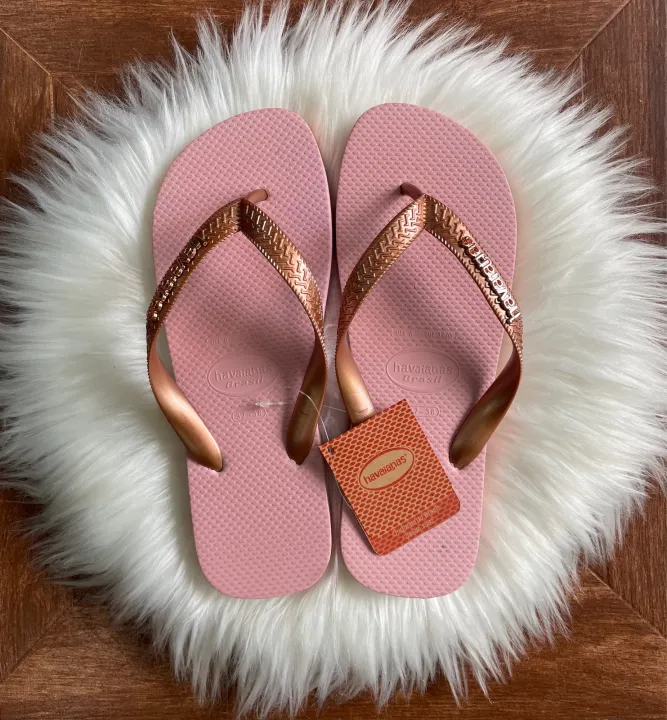 Havaiana s for women Metallic strap (PINK) Lazada PH