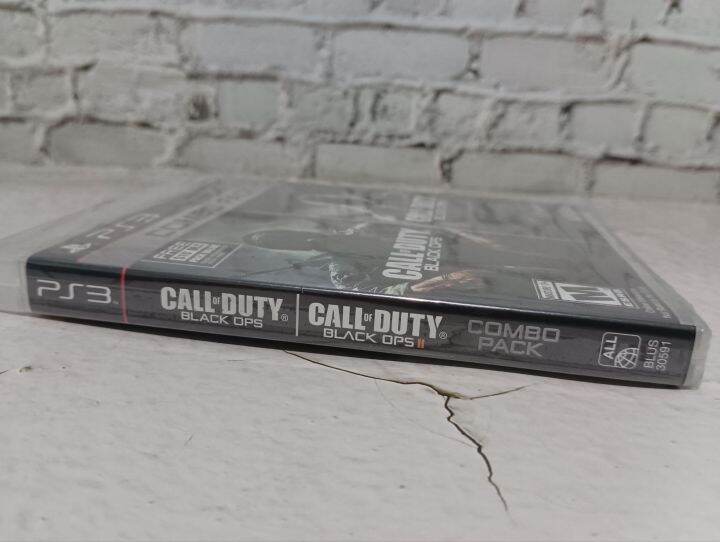 แผ่นเกมส์ps3-combo-pack-call-of-duty-black-ops-amp-call-of-duty-black-opsii-มือหนึ่ง