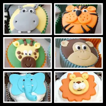 Jungle Safari Animal Fondant Silicone Mold Forest Woodland Wild Cupcake  Topper Cake Decorating Tool Baby Shower Birthday Party - AliExpress