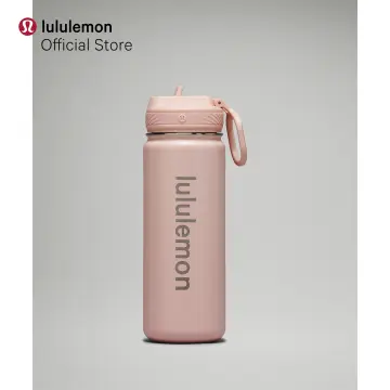 Lululemon Back To Life Steel Water Bottle, 710ml - Pink