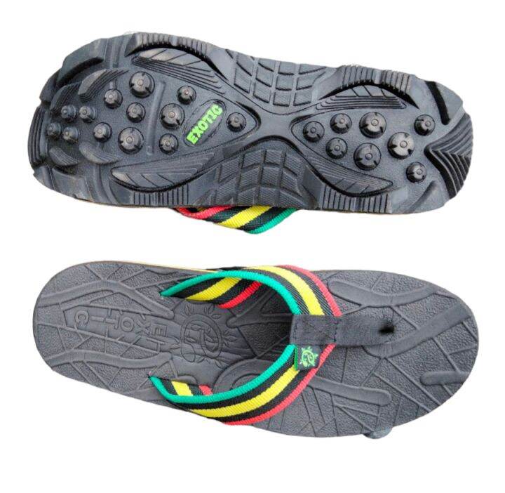 rasta slippers