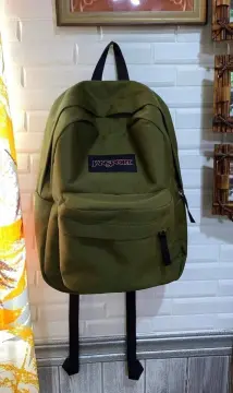 Olive green clearance jansport backpack