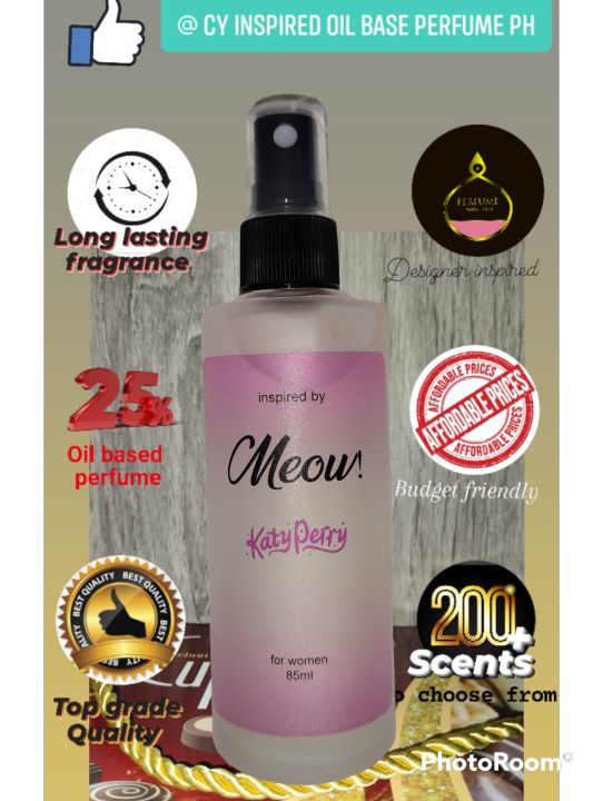 meow Katy Perry women oil base 85ml inspired perfume | Lazada PH