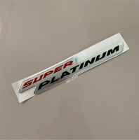 โลโก้ SUPER PLATINUM ขนาด 22x3.3 cm. ราคาต่อชิ้น