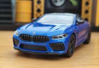 โมเดลรถ BMW M8  Competition Coupe Scale 1:38 โมเดลรถเหล็ก รถสปอร์ต ไม่มีกล่อง