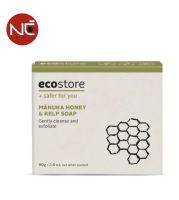 Ecostore Manuka Honey &amp; Kelp Soap มานูก้า ฮันนี่ แอนด์ เคลป์ โซฟ สบู่น้ำผึ้งมานูก้าและสาหร่าย 80g.