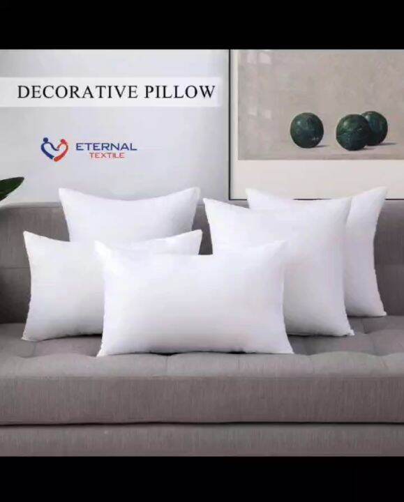 18"x28" UNAN Vacuum Packed Microfiber Throw Pillow Inserts Premium