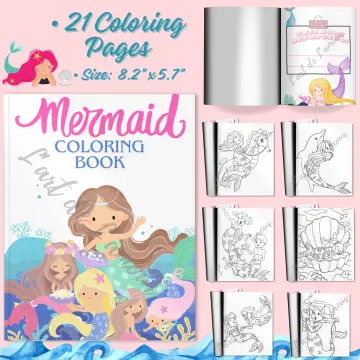 little mermaid coloring pages online