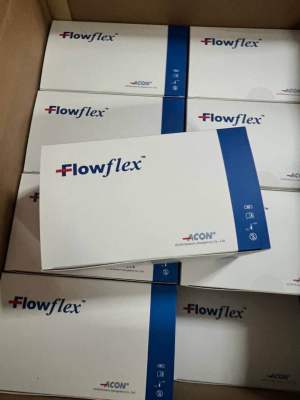 Flowflex 1 กล่องมี 25 เทส แยงจมูกก้านยาว ตรวจหาเชื้อได้ดีแม้เชื้อน้อย