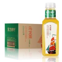 เครื่องดื่มชาใบโอเรียนทัล รสชาอู่หลง ชา(东方树叶无糖茶饮、乌龙茶)ขนาด 500ml ชาอู่หลง เครื่องดื่มใบไม้ตะวันออก อร่อยครบ