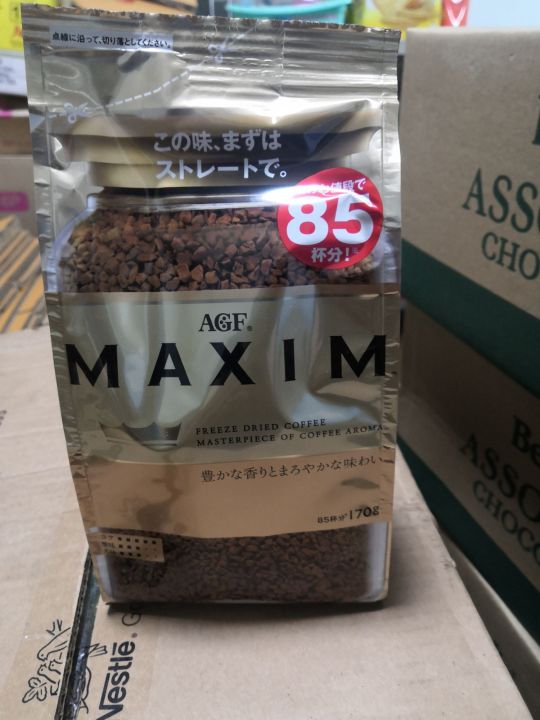 กาแฟ​ MAXIM​ AROMA​ SELECT​ แบบเติม​ refill 170​กรัม