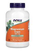 Now Foods Magnesium 400mg 180 เม็ด หมดอายุ 10/2026