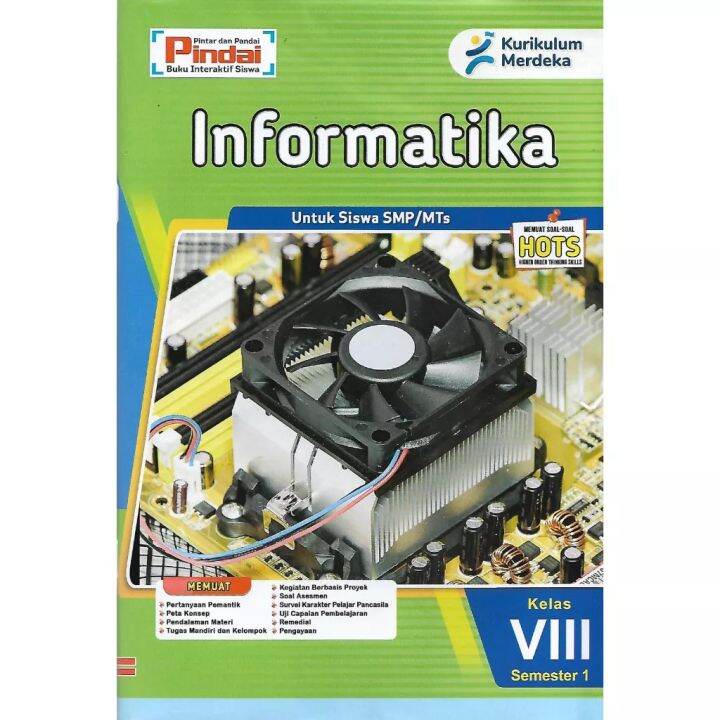 Buku LKS Informatika Kelas 8 SMP/MTs kurikulum Merdeka Semester 1 ...