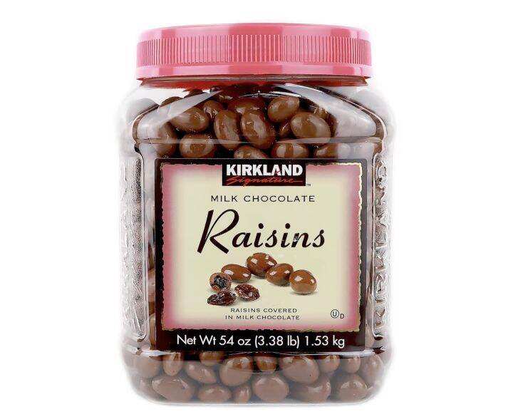 Kirkland Signature Milk Chocolate Covered Raisins Lazada PH