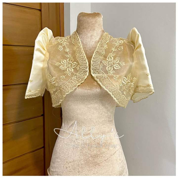 Filipiniana Bolero Embroidered | Lazada PH