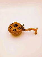 DHOOP AARTI DIYA FROM INDIA BRASS MADE ยาว 17cm กว้าง 10cm