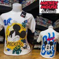 เสื้อยืด ลายมิกกี้เมาส์ ลิขสิทธิ์แท้จาก Disney รับประกันของแท้100% by pop comics