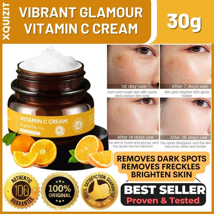 JAPAN MADE 🔥VIBRANT GLAMOUR VITAMIN C FACE CREAM Anti Aging Whitening