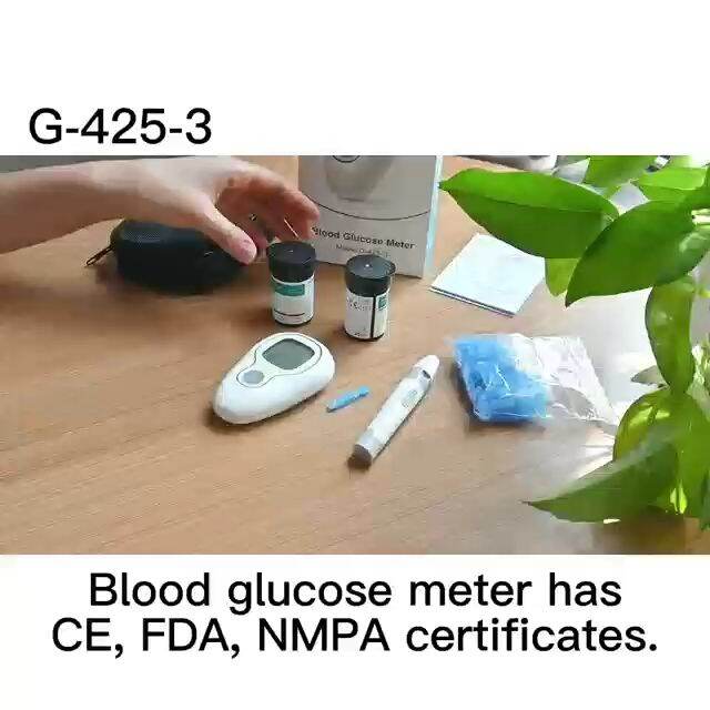 Lifetime Warranty 100 PCS Diabetes Test Kit Original Complete Set Blood Sugar