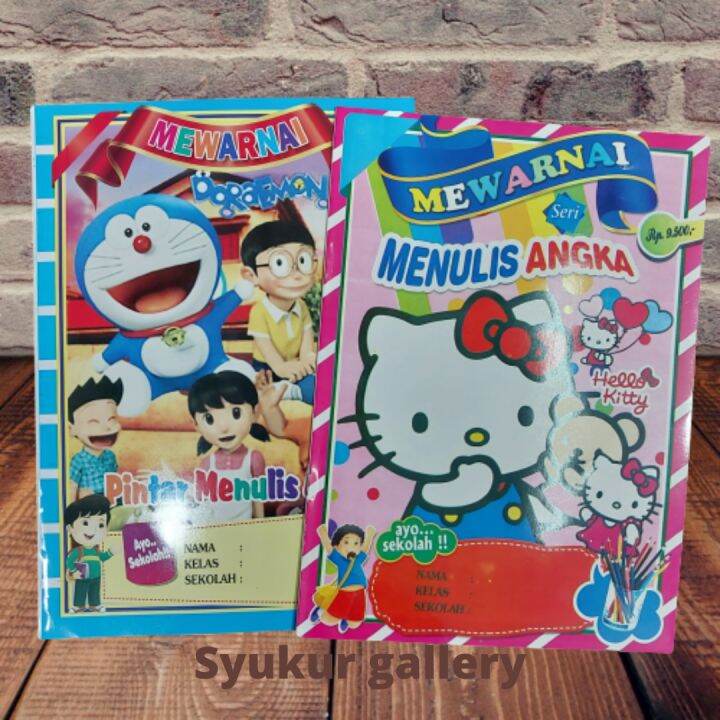 Buku Mewarnai Jumbo , Buku Mewarnai Edukasi Sambil Belajar Membaca ...