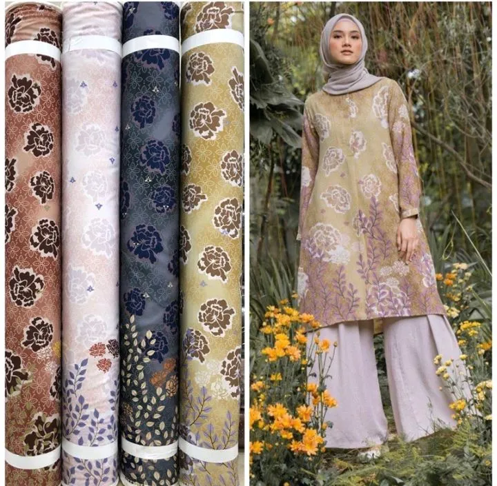 kain premium silk (harga per 0,5 meter) Lazada Indonesia