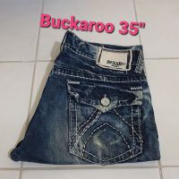 ยีนส์ขาสั้นยี่ห้อ buckaroo เอว 35-36 นิ้ว