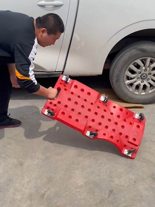 36 Inch 40 Inch Car Creeper with Lights and 6 Swivel Wheels Mechanic