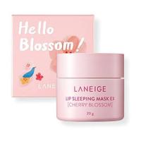 แท้?%ลิป สลีปปิ้ง มาส์ก Laneige Lip Sleeping Mask Ex Cherry Blossom 20g.