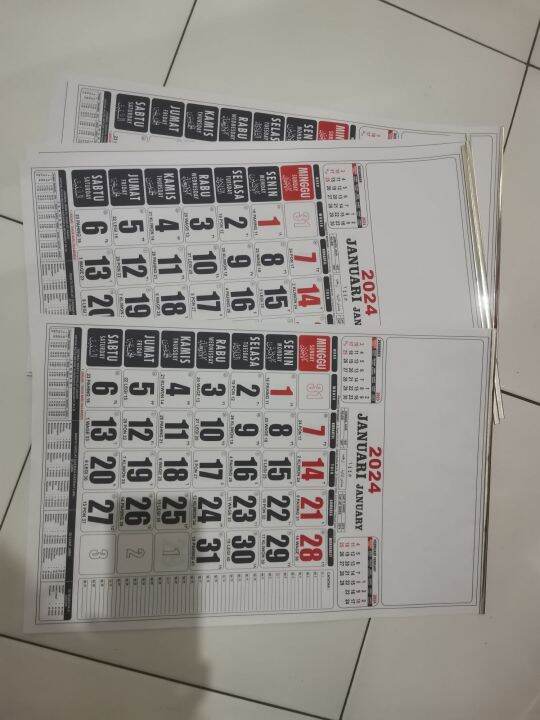 kalender tahun 2024 | Lazada Indonesia