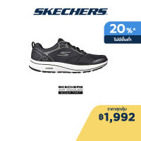 Skechers สเก็ตเชอร์ส รองเท้าผู้ชาย รองเท้าวิ่ง Men GOrun Consistent Running Shoes - 220035-BKW Air-Cooled Goga Mat M-STRIKE, Ortholite, Ultra Light Cushioning