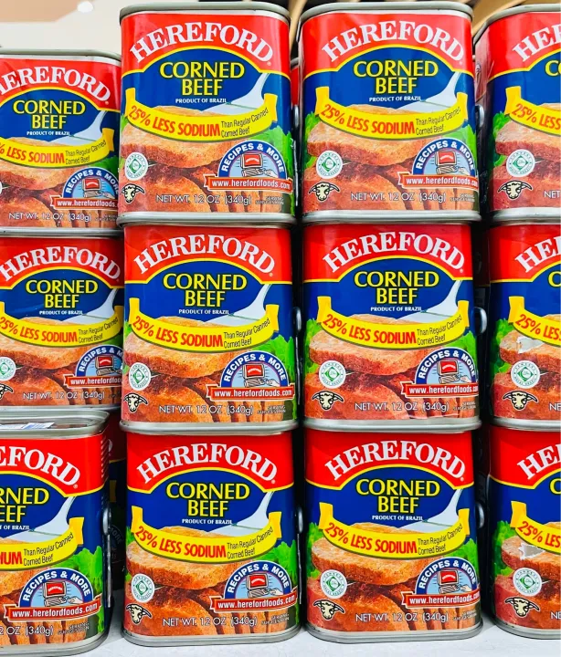 Hereford Corned Beef 340g 25 Less Sodium Lazada PH
