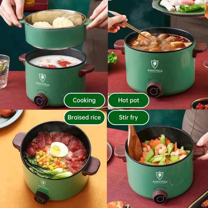 3 layer Electric Steamer Non Stick Electric Rice Cooker 5L Multi