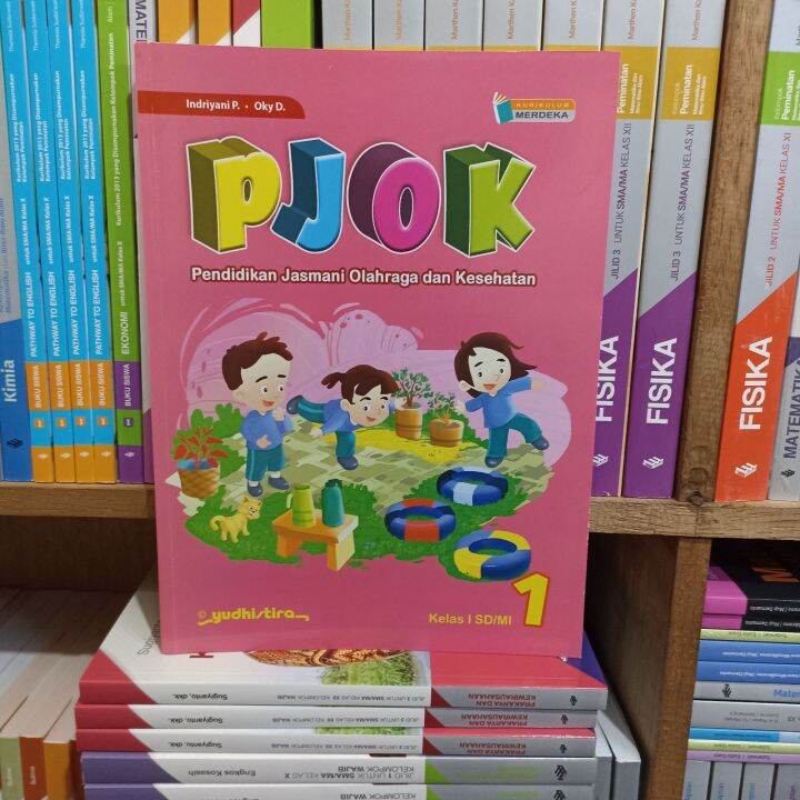 Buku Pjok Kelas 1 Sd Kurikulum Merdeka Yudhistira Lazada Indonesia