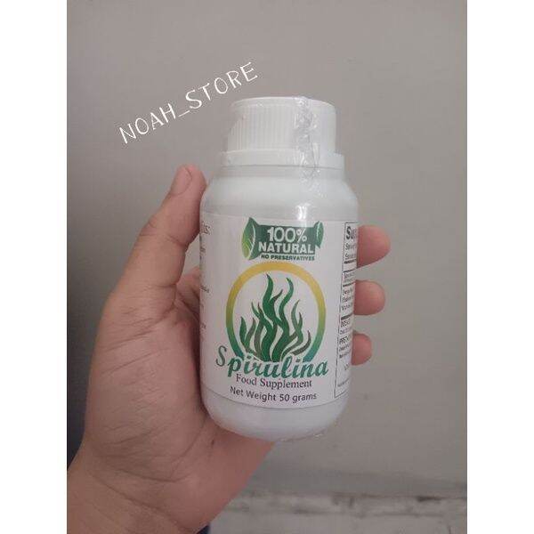 SPIRULINA HERBAL FOOD SUPPLEMENT 100CAPSULE Lazada PH