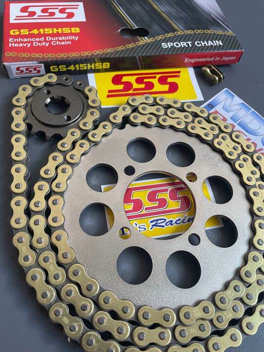 Gir set SSS 415 Cb150R CBR CB 150R Led MegaPro Verza Sonic