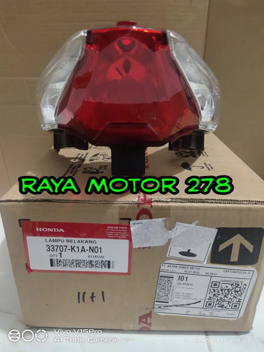 lampu stop lampu rem beat street 2020 original ahm | Lazada Indonesia