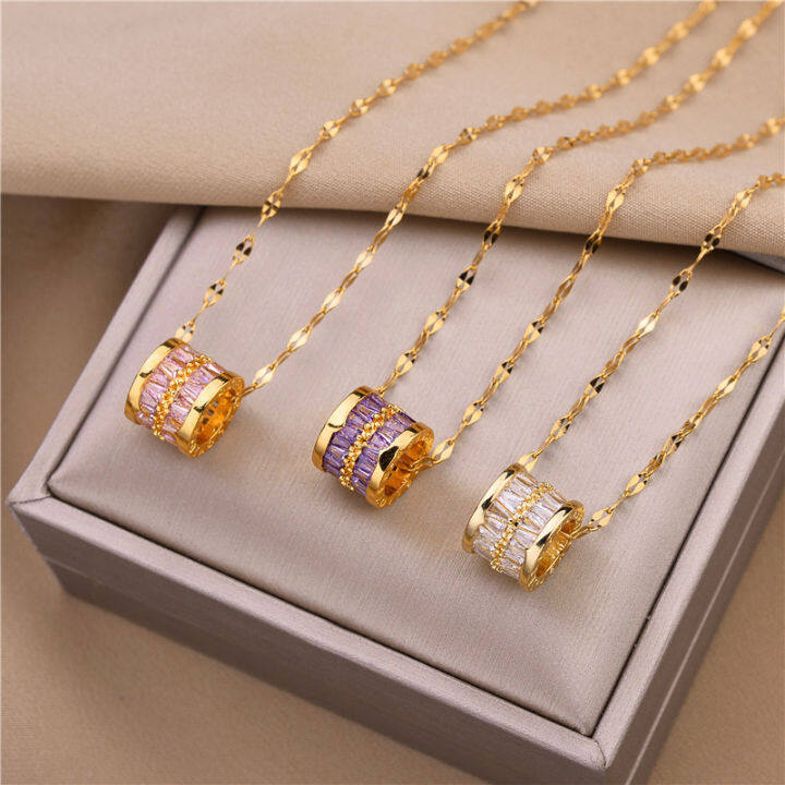 Lazada 18k store gold necklace