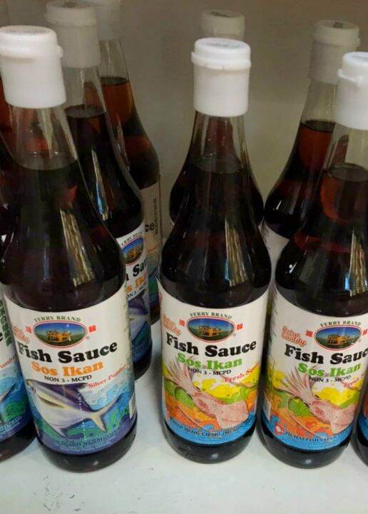FERRY BRAND Fish Sauce (Anchovy/Squid/Silver Pomfret) 250ml / 700ml By